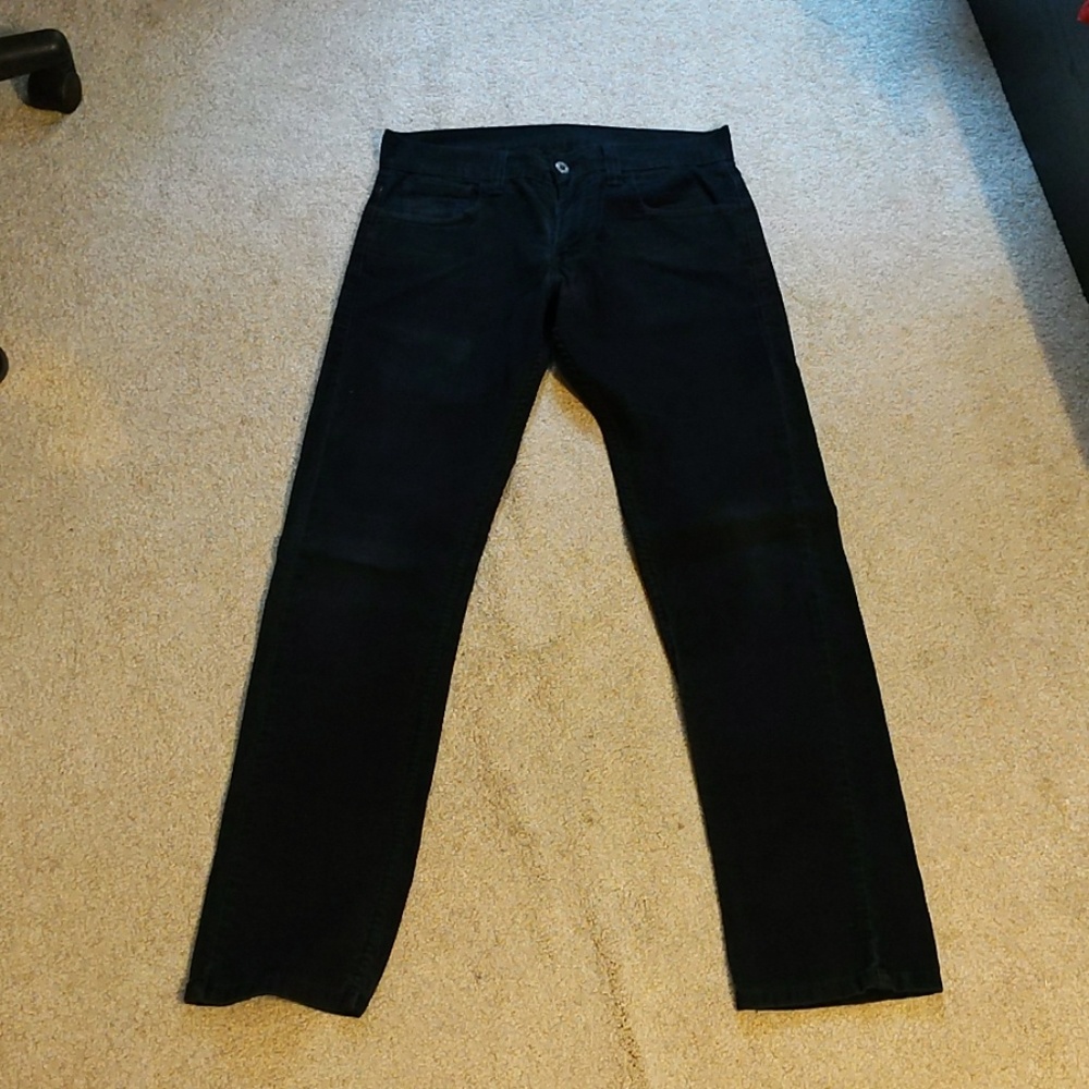 Levi's black corduroy pants 511 30x32